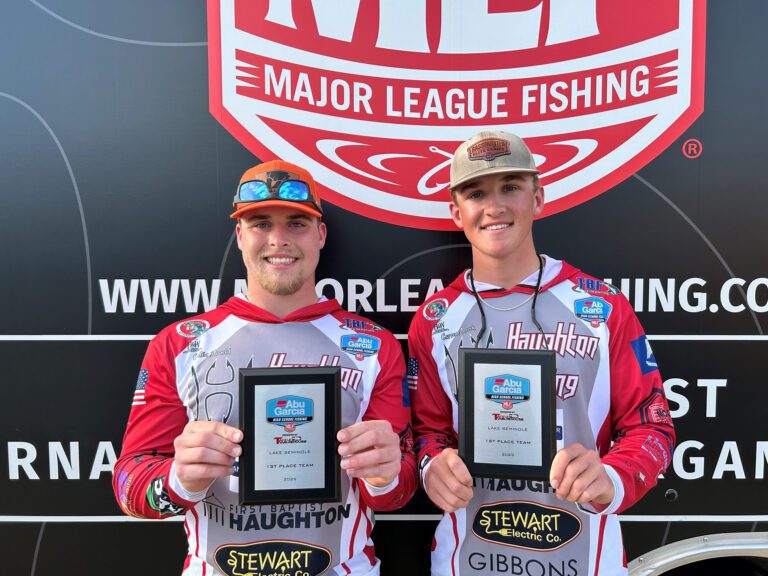 Haughton Fishing Team Wins MLF Abu Garcia High School Fishing Presented by Tackle Warehouse Open on Lake Seminole