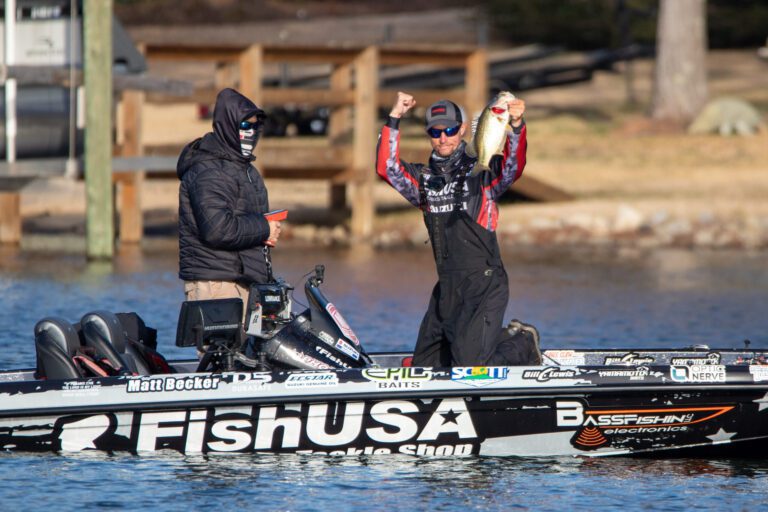 Becker Paces Field in Knockout Round at MLF Bass Pro Tour PowerStop Brakes Stage 3  at Lake Murray
