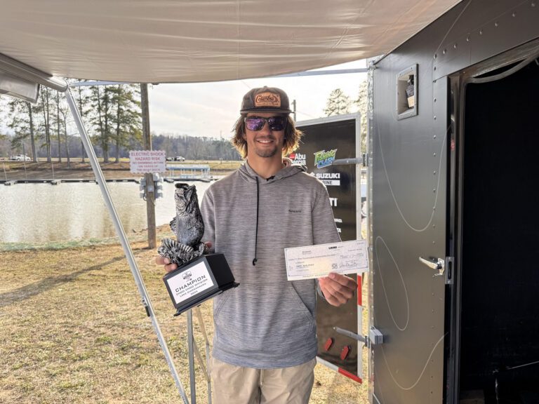 College Angler Berlinsky Wins Phoenix Bass Fishing League Event at Lake Chickamauga