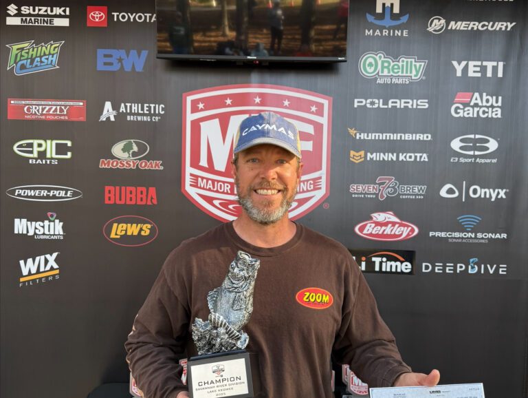 Georgia’s Partain Gets the Win at Phoenix Bass Fishing League Event at Lake Keowee