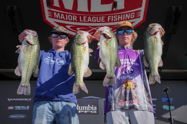 University of North Alabama’s Nutt Bros. Leads After Day 1 of Abu Garcia College Fishing National Championship on Wheeler Lake